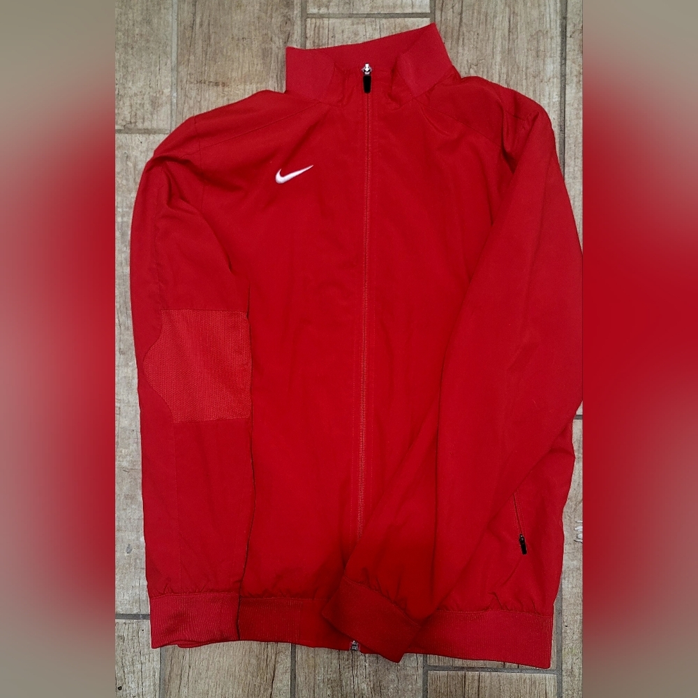 Nike dry fit red jacket